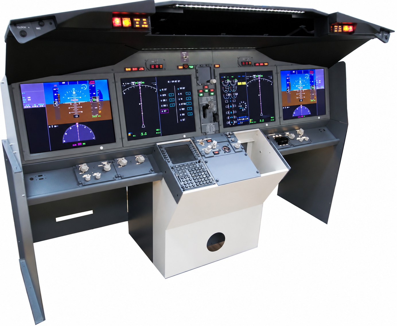 Boeing 737 MAX MIP with displays