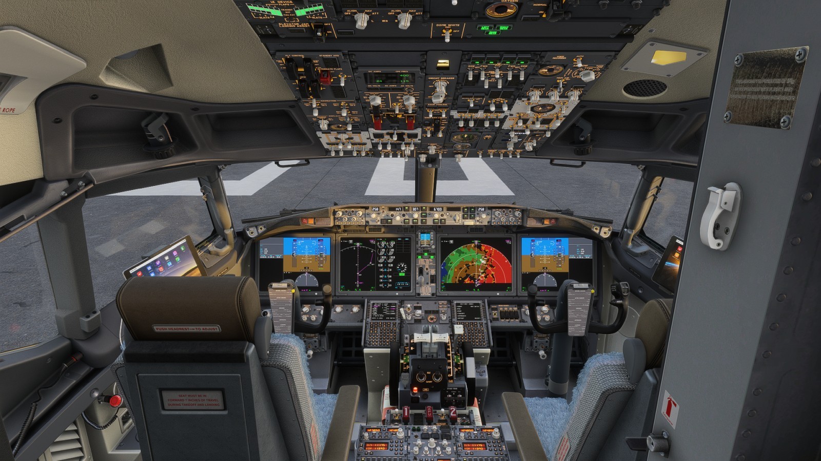 iFly 737 MAX virtual cockpit