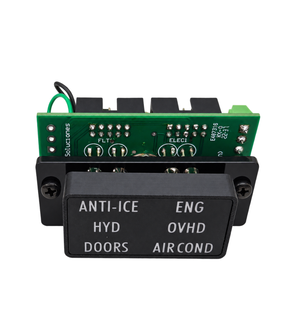 F/O SixPack Module - Boeing 737 NG | SISMO