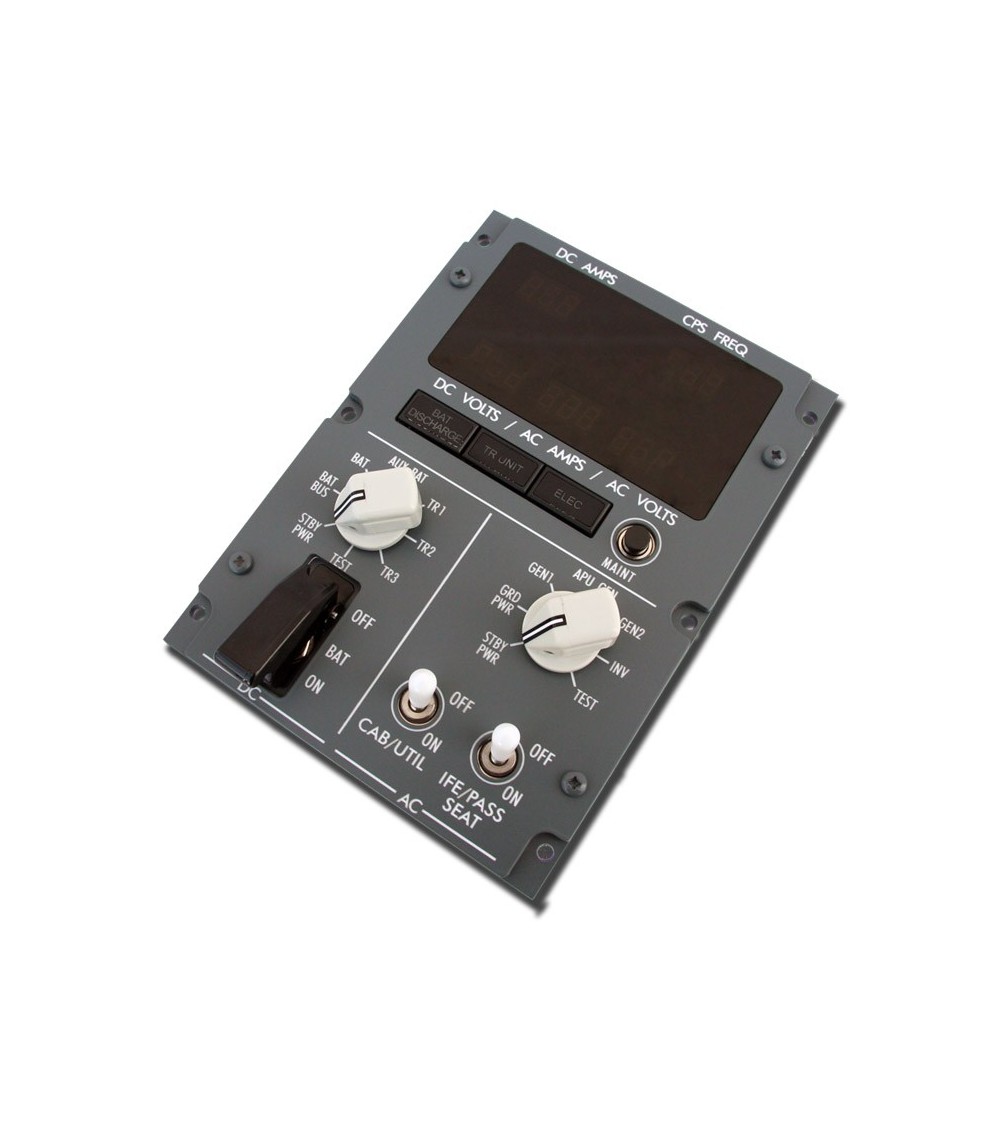 AC and DC Metering Panel Module - Boeing 737 NG | SISMO